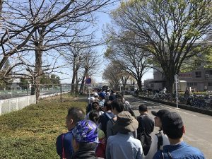第21回 東日本国際親善マラソン相模原基地入り口
