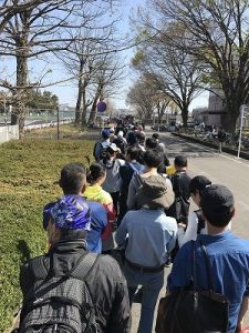 第21回 東日本国際親善マラソン相模原米軍基地入り口