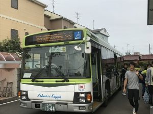 ベジタブルマラソンin彩湖北戸田駅無料送迎バス