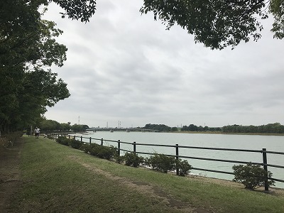 ベジタブルマラソンin彩湖風景