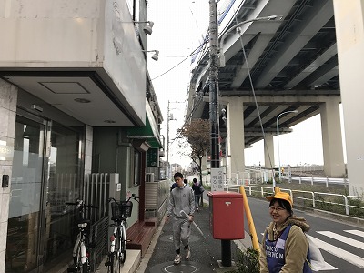 東京トライアルハーフマラソン2017四ツ木駅からのルート