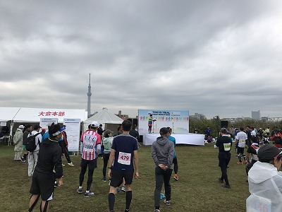 東京トライアルハーフマラソン2017本部開会式