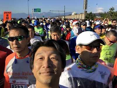 第12回湘南国際マラソンスタート整列