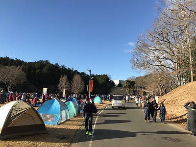 第12回かさま陶芸の里ハーフマラソン笠間芸術の森公園