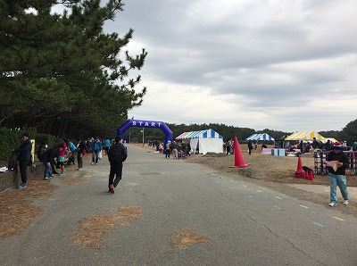 第１回谷川真理クリスマスマラソン稲毛海浜公園
