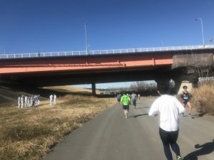 第19回ハイテクハーフマラソンスタート７キロ
