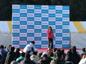 第42回サンスポ千葉マリンマラソン開会式高橋尚子さん
