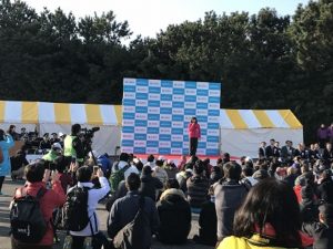 第42回サンスポ千葉マリンマラソン開会式高橋尚子さん