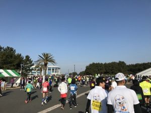 第42回サンスポ千葉マリンマラソンスタート前