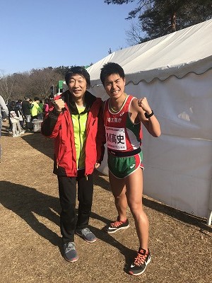 第43回森林公園完走マラソンのエムタカシさん