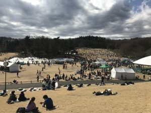 第43回森林公園完走マラソン会場広場