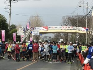 第28回熊谷さくらマラソン大会スーター準備