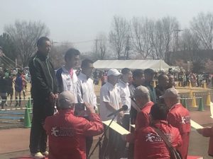 第28回熊谷さくらマラソン大会表彰式50歳代ハーフ