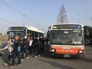 陸王杯第34回行田市鉄剣マラソン送迎バス
