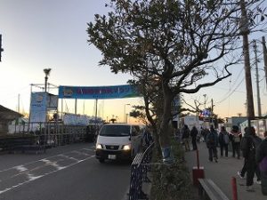 第9回湘南藤沢市民マラソンスタート地点