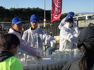 第9回湘南藤沢市民マラソン１０マイル給水所