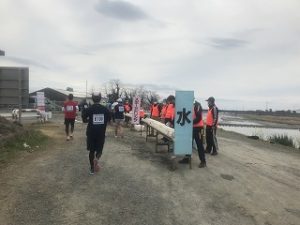 第32回小田原尊徳マラソンレース中給水所