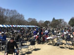 第4回久喜マラソンゴール後