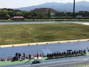 第43回富士裾野高原マラソンの開会式