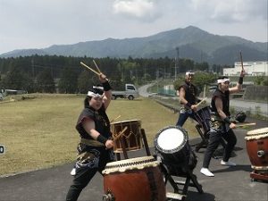 富士裾野高原マラソン大会レース中